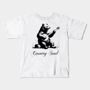 Country Music | Country Soul | Music Lover | Country Lover Kids T-Shirt